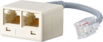Metz Connect BTR UAE Adapteris WE 8 - WE 8(4) / WE 8 (4) RJ 45 Stecker