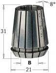 Įvorė CMT ER20 184.080.20; 8 mm