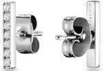 Rosefield plieno auskarai su Swarovski TOCCOMBO JTSBS-J420