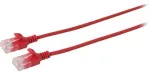Microconnect V-UTP605R-SLIM, 5 m, Cat6, U/UTP (UTP), RJ-45, RJ-45, Raudona