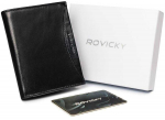 Vyri&scaron;ka odinė piniginė Rovicky RV37
