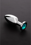 Steel By Shots Sinner Gear Stainless Steel Plug Large with Decorative Gemstone Base