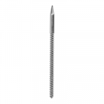 Ouch By Shots Mystim Stainless Steel Ribbed Dilator 0.3/8 mm - Precision Medical-Grade Tool