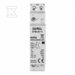 Zamel Modulinis montavimo kontaktorius 25A 1Z+1R 230V kintamosios srovės tipas: STM-25-11 EXT10000290