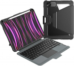 Nillkin Bumper Link Keyboard (Backlit Version) Apple iPad Pro 11 2024 dėklas plan&scaron;etiniam kompiuteriui juodos spalvos