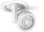 4,5W įleidžiamas &scaron;viestuvas SIX XS RECESSED, baltas, 3000K, 34&deg;, su maitinimo &scaron;altiniu