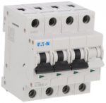 Eaton 278982 Grandinės pertraukiklis 3P+N D 0.5A 15kA AC FAZ-D0.5/3N 278982