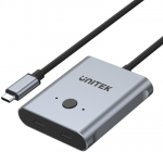 D1078A Unitek dvikryptis USB-C 4K jungiklis