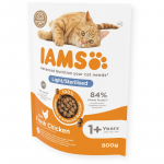 IAMS sausas pa&scaron;aras sterilizuotoms katėms su vi&scaron;tiena, 800g