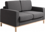 Customform Sofa, Topic, 88x220 cm, Juoda