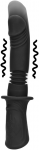 Ouch By Shots Shots Handheld Intimate Device Vibrating & Thrusting Juodas, 13 Modes