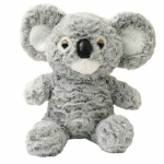Lean Toys Pliu&scaron;inis žaislas Koala me&scaron;kiukas pilkas 22 cm