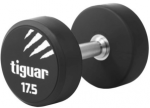 Profesionalus PU svarmuo / hantelis TIGUAR 1&ndash;70 kg (Svoris: 17.5kg)