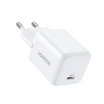 Ugreen X512 20W GaN 1x USB-C Laidinis įkroviklis - baltos spalvos