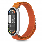 Tech-Protect Nylon Pro apyrankė skirta Xiaomi Smart Band 8 / 9 / 10 / NFC - oranžinės spalvos