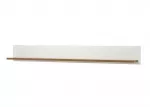 Spintelė-lentyna Imv Provence, 160 cm, baltoji pu&scaron;is/ąžuolas