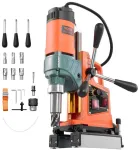 Magnetinis gręžtuvas 1400 W, 0-850 aps./min., 6 grąžtai, metalui, statyboms, gręžimo staklės, magnetinė gręžimo ma&scaron;ina