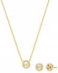 Michael Kors Gold-plated jewelry set MKC1837SET
