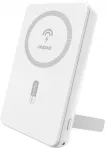 Ne&scaron;iojamoji baterija Dudao K14S+ 10000mAh 20W USB-A | USB-C | MagSafe su stovu - baltas