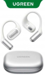 UGREEN FitBuds WS213 belaidės &bdquo;Bluetooth 6.0&ldquo; ausinės su segtuku (baltos)