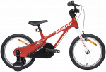 Ultralight children's bicycle TABOU Rocket Lite MG, 18" red-baltas