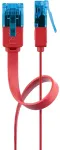 Goobay CAT 6A plok&scaron;čias tinklo kabelis U/UTP, raudonas, 3 m, Cat6a, U/UTP (UTP), RJ-45, RJ-45, raudonas