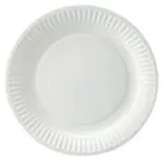 Multi Vienkartinės lėk&scaron;tės Catersource &Oslash;18xH1cm popierinės baltos, 50 vnt./pak.