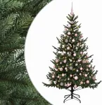 Dirbtinė kalėdinė eglutė su rutuliuku 240 cm 300 LED