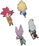 ERIK Dragon Ball Super set of 4 pins