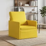 Sofa Krėslas &Scaron;viesi geltona 70 x 81 x 82 cm Audinys