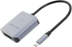 Conceptronic BIAN08G CFexpress 2.0 Type B kortelių skaitytuvas USB 3.2 Gen 2, CFexpress 2.0 Type B, pilkas, 10000 Mbit/s, aliuminis, 2 TB, USB 3.2 Gen 2 Type-C
