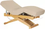 Activeshop Elektrinis SPA procedūrų gultas Sillon Siesta, smėlio su &scaron;viesios medienos pagrindu