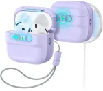 ESR Pulse HaloLock MagSafe dėklas Apple AirPods 4 / 5 - violetinė
