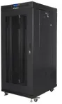 LANBERG Stovinis 19 colių stelažas 27U 600x600 LCD perforuotos durelės