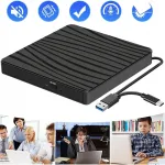 I&scaron;orinis cd dvd usb 3.0 type-c įrenginys, cd įrenginys ne&scaron;iojamiems ir stacionariems kompiuteriams