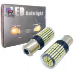 Super Vision Led lemputė py21w 144 smd 4014 bau15s canbus komplektas