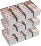 Lifewit Hemnes rinkinys, 12 dvigubų organizatorių komodai, vystymo stalui, spintos organizatorius, stalčiai, organizavimo sistema vystymo reikmenims, vaiki&scaron;kiems drabužiams, kojinėms, liemenėlėms, apatiniam trikotažui