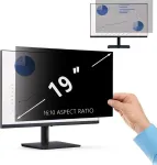 Pacebid 19 colių 16:10 darbalaukio privatumo filtras I Privatumo filtras plačiaekranio darbalaukio kompiuterio monitoriui I Privatumo ekrano filtras, apsauga nuo akinimo, blokuoja 96% Uv spindulių, apsauga nuo įbrėžimų, 19 colių 16:10