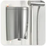Tesa Powerstrips&reg; Vandeniui atsparios didelės, 2kg laikymo, baltos