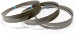3 x M42 Hss bimetalinis pjovimo diskas 2360 x 20 x 0,9 mm su 5/8 dantų colyje, juostinio pjūklo geležtė