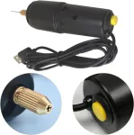 Towwoo mini rankinis grąžtas, 3 vnt. mikro grąžto antgalių 1.1mm Dc 5v Micro Usb mažas elektrinis grąžtas Pcb 0.8mm-1.2mm griebtuvo įrankiams