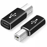 Wulkancenpl adapteris i&scaron; usb-c į usb 2.0 b tipo spausdintuvo fakso skaitytuvą cf - bm