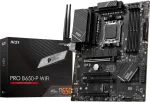 Pagrindinė plok&scaron;tė Msi pro b650-p wifi motininė plok&scaron;tė, atx - palaiko amd ryzen 7000 serijos procesorius, am5 - ddr5 atminties spartinimas 6400+mhz/oc, 2 x pcie 4.0 x16, 2 x m.2 gen4, wi-fi 6e