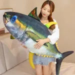Mink&scaron;ta žuvies pagalvė "tunas" pliu&scaron;inė, 60cm