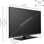 Toshiba 43 colių fire tv (full hd, hdr, smart tv, triple imtuvas, alexa integruota, bluetooth) 43lf3f63daz