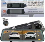 Automobilinis vaizdo registratorius PNI Voyager S2800 UHD 4K 170&deg;, integruotas į galinio vaizdo veidrodėlį, 9.66 colio, IPS jutiklinis ekranas, parkavimo stebėjimas, G-sensorius, &bdquo;micro SD&ldquo; kortelės lizdas, USB-C, GPS funkcija, &bdquo;Wi-Fi&ldquo;, valdymas prog ...