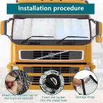 Automobilio priekinio stiklo apsauga nuo saulės 150 x 80 cm, vidaus, priekinio stiklo uždangalas, skydelis nuo saulės priekyje, priekinis stiklas vasarai, lipnus, apsauga nuo uv spindulių ir kar&scaron;čio, brezentas, sulankstomas