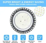 Zxich 150 W ufo led auk&scaron;to skyriaus &scaron;viestuvas, vidaus prožektorius 22500 lm, 6000 k &scaron;altai balta ufo led dirbtuvių lempa, ip65 vandeniui atspari pramoninė lempa, auk&scaron;to skyriaus &scaron;viestuvas gamykloms, garažui, sandėliui (4 vnt., 150 w)