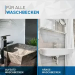 K&ouml;r4u Design Pop-up ventilis chromas 1 1/4 colio universalus kanalizacijos įtaisas praustuvui ir kriauklei, click clack kriauklės kam&scaron;tis, kanalizacijos ventilis, su sandarikliais