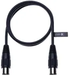 Keple 5 Din Midi kabelis jungiamasis audio kabelis Midi valdikliui, sintezatoriui, pianino klaviatūrai, sekvenceriui, elektroninei būgnų ma&scaron;inai, efektų procesoriui, sempleriui, multi-efektų pedalui (1 m)